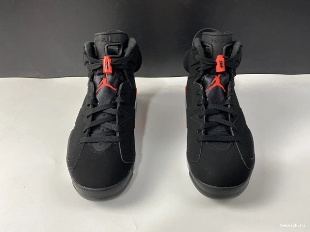 One Kick Jordan6 EyeCatching Black Infrared 384664- 4044 1015